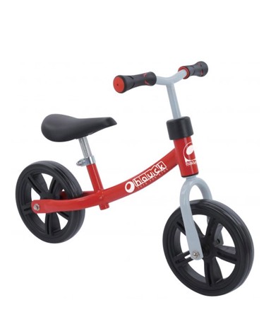 HAUCK Eco Rider 10" bicikl bez pedala, crveni